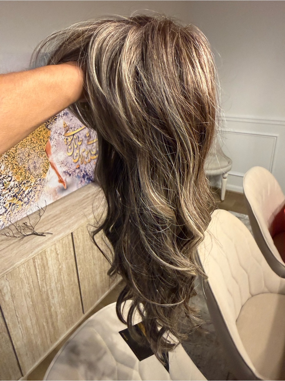 Luxurious Belle Tress Liverpool wig-in Buttered Toast